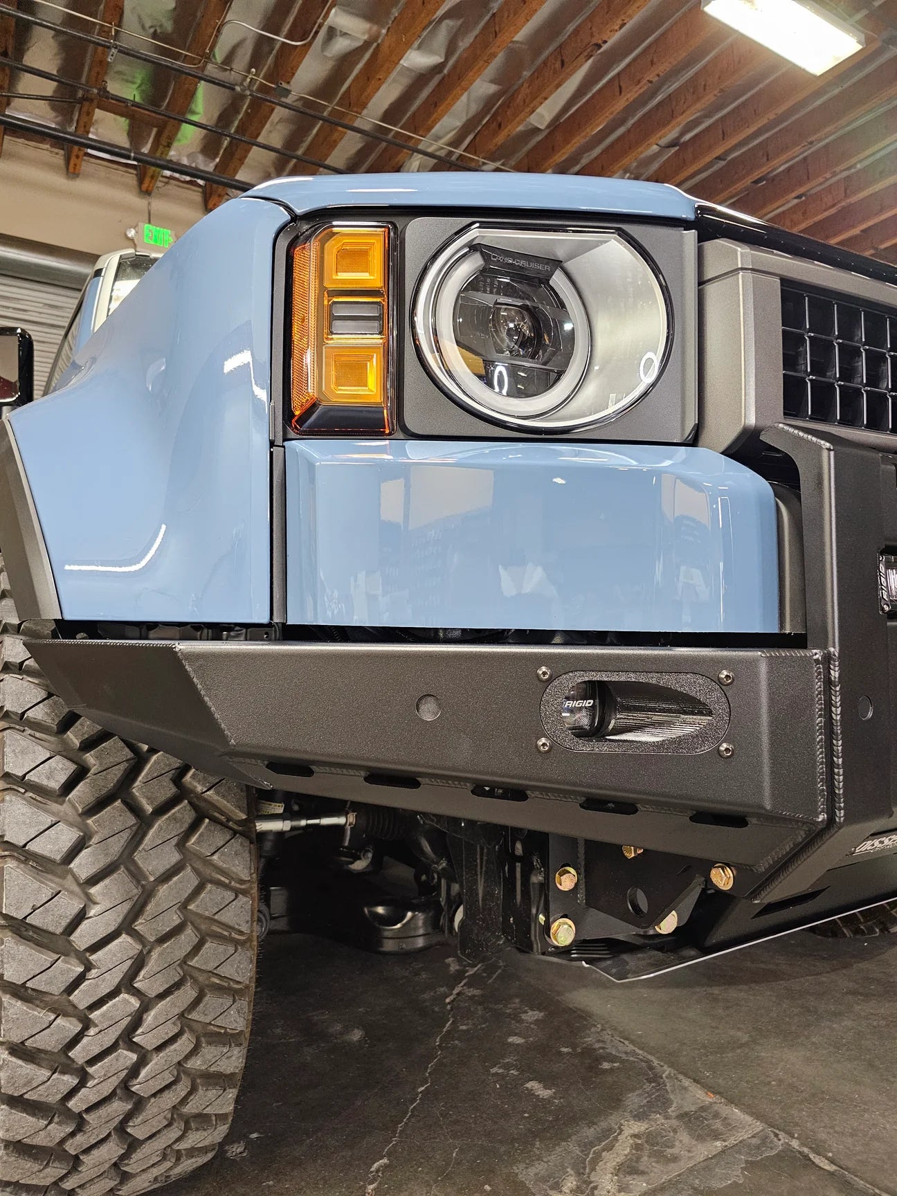 Dissent Off Road Modular Front Winch Bumper for 2024+ Toyota Land Cruiser 250 | Heavy Duty Off-Road Bumper | Perfect for Rock Crawling & Overlanding Adventures