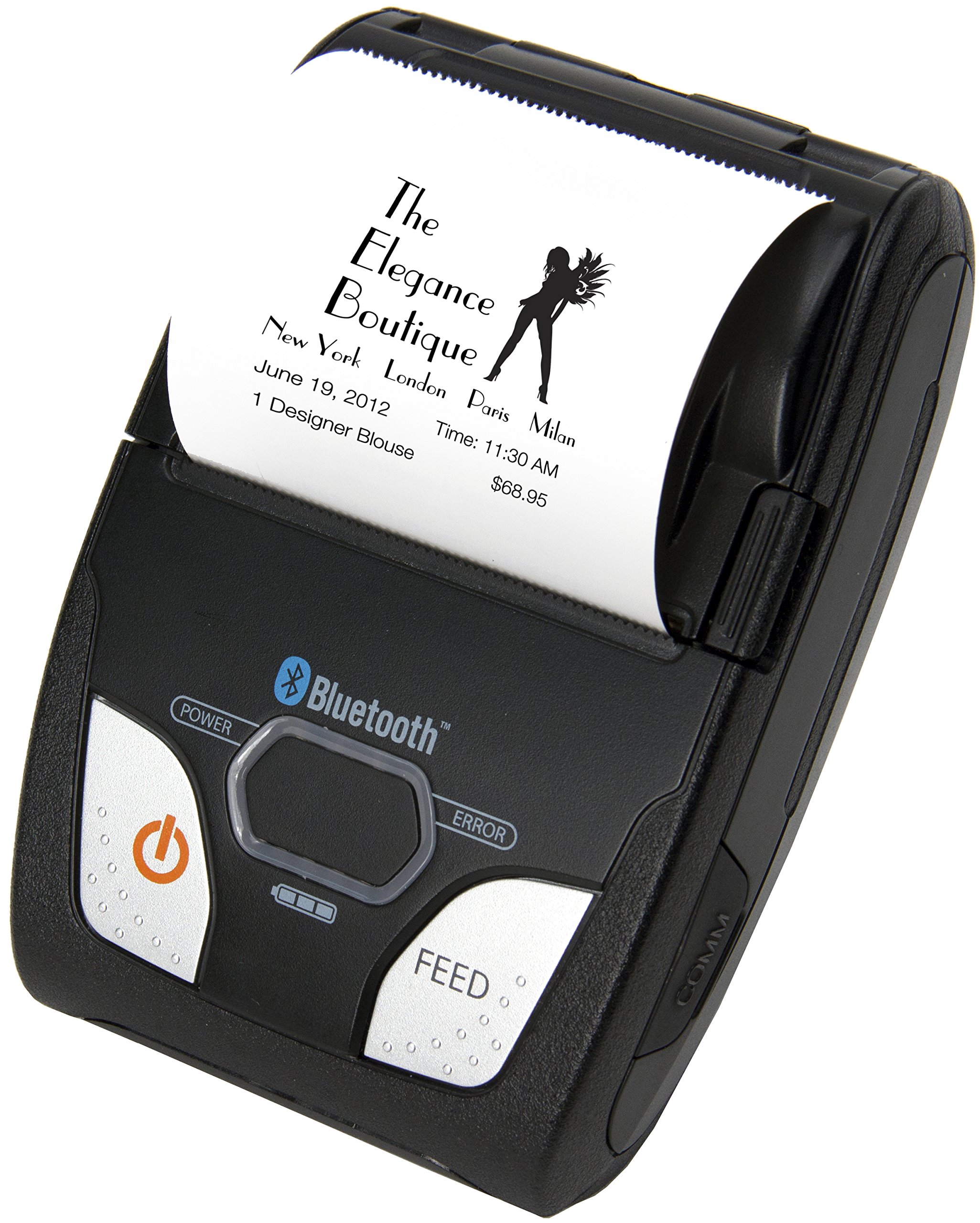 Star Micronics SM-S230i Compact Bluetooth/USB Receipt Printer with Tear Bar - Wireless POS Printer for iOS, Android, Windows - Perfect for Retail Stores, Restaurants, and Mobile Businesses