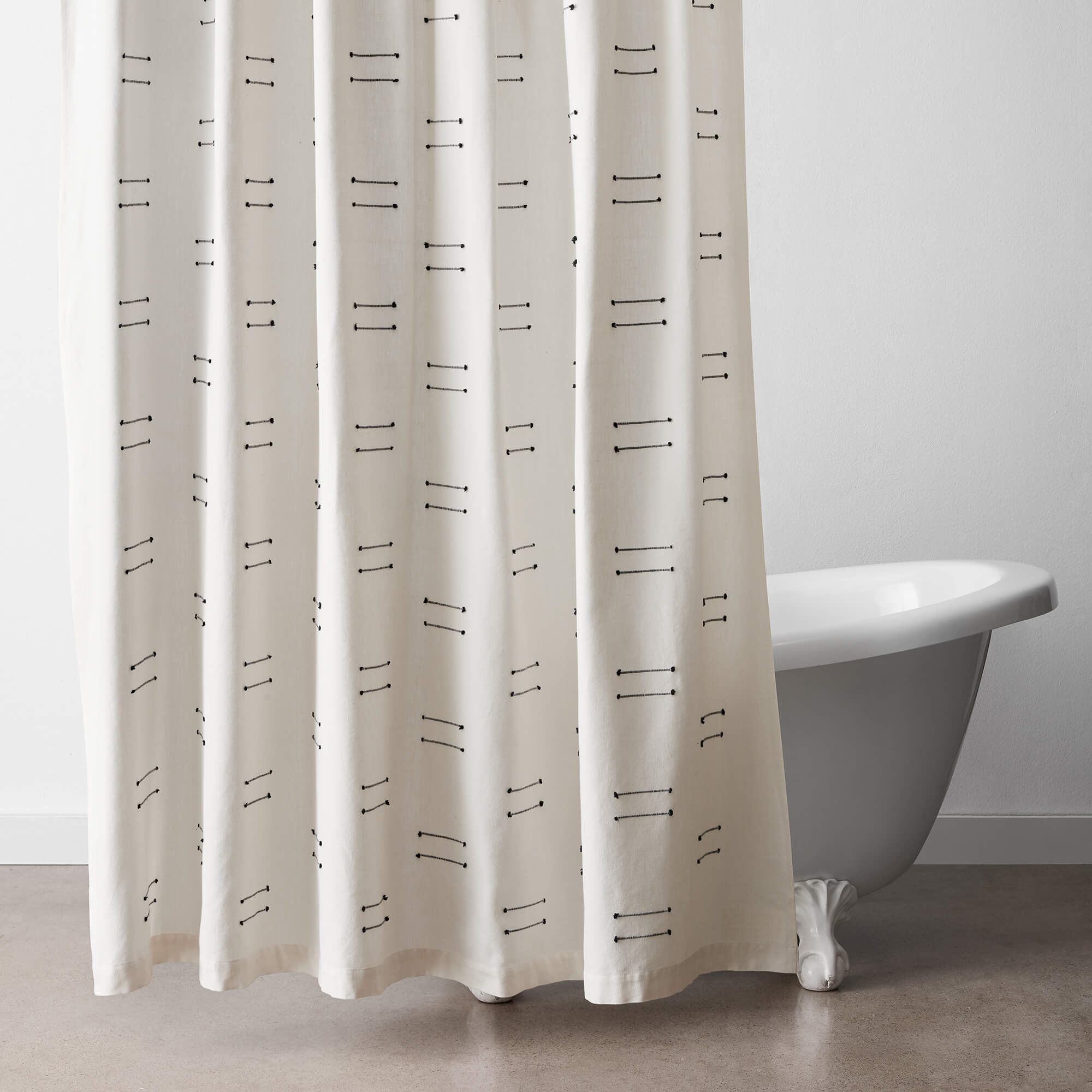 Stylish Chilka Shower Curtain - Waterproof Bathroom Decor for Modern Homes - Perfect for Bathrooms, Showers & Spa-Like Retreats