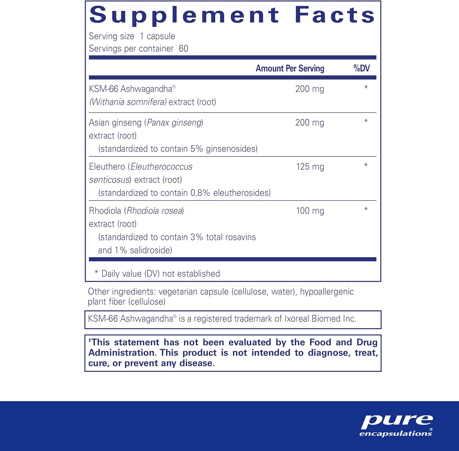 Pure Encapsulations Energy Xtra Supplement - Natural Energy Booster with B Vitamins & Adaptogens for Focus & Vitality | Supports Workout Performance & Mental Clarity | Perfect for Athletes, Students & Busy Professionals