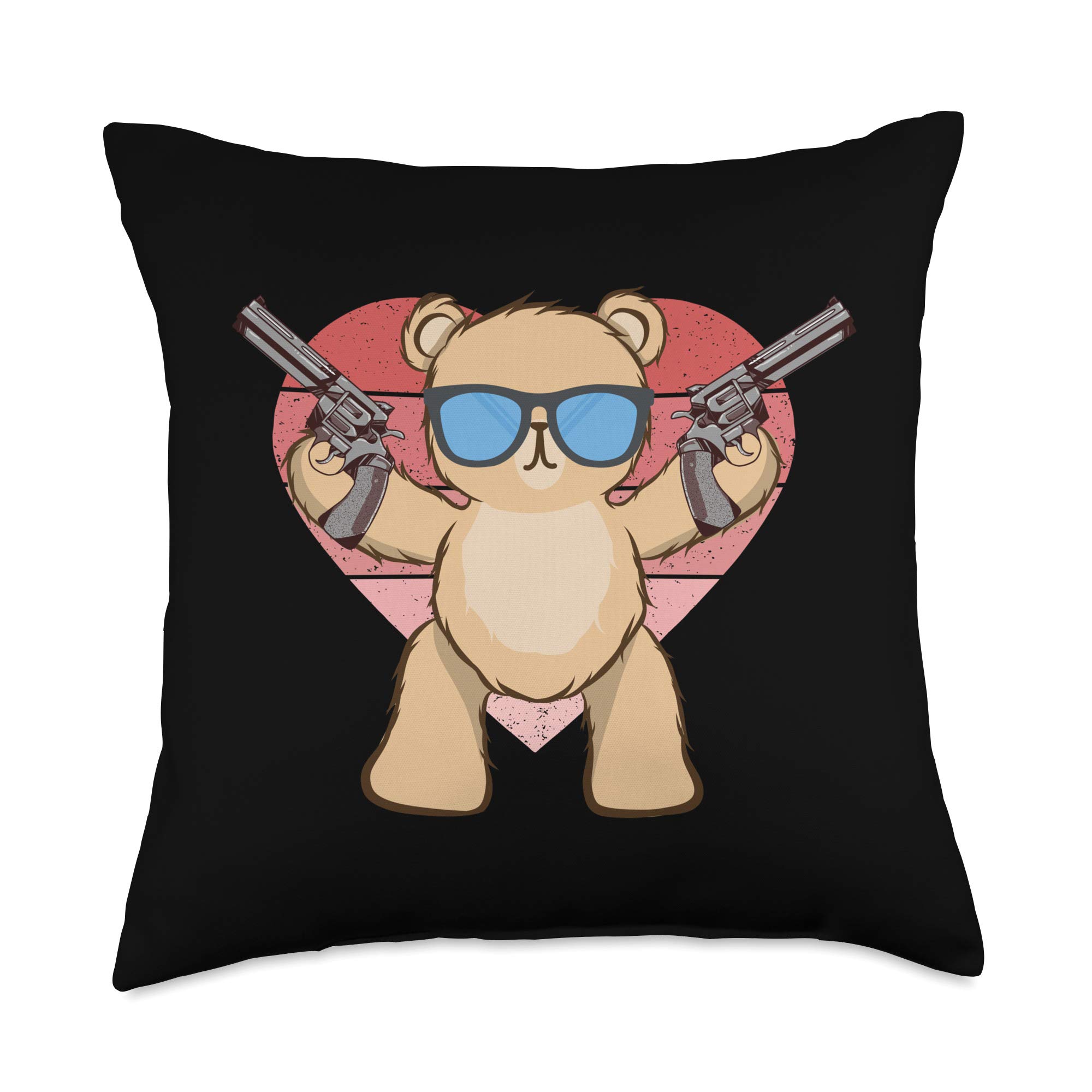 2A Valentine's Day Gun Lovers Pillow - 18x18