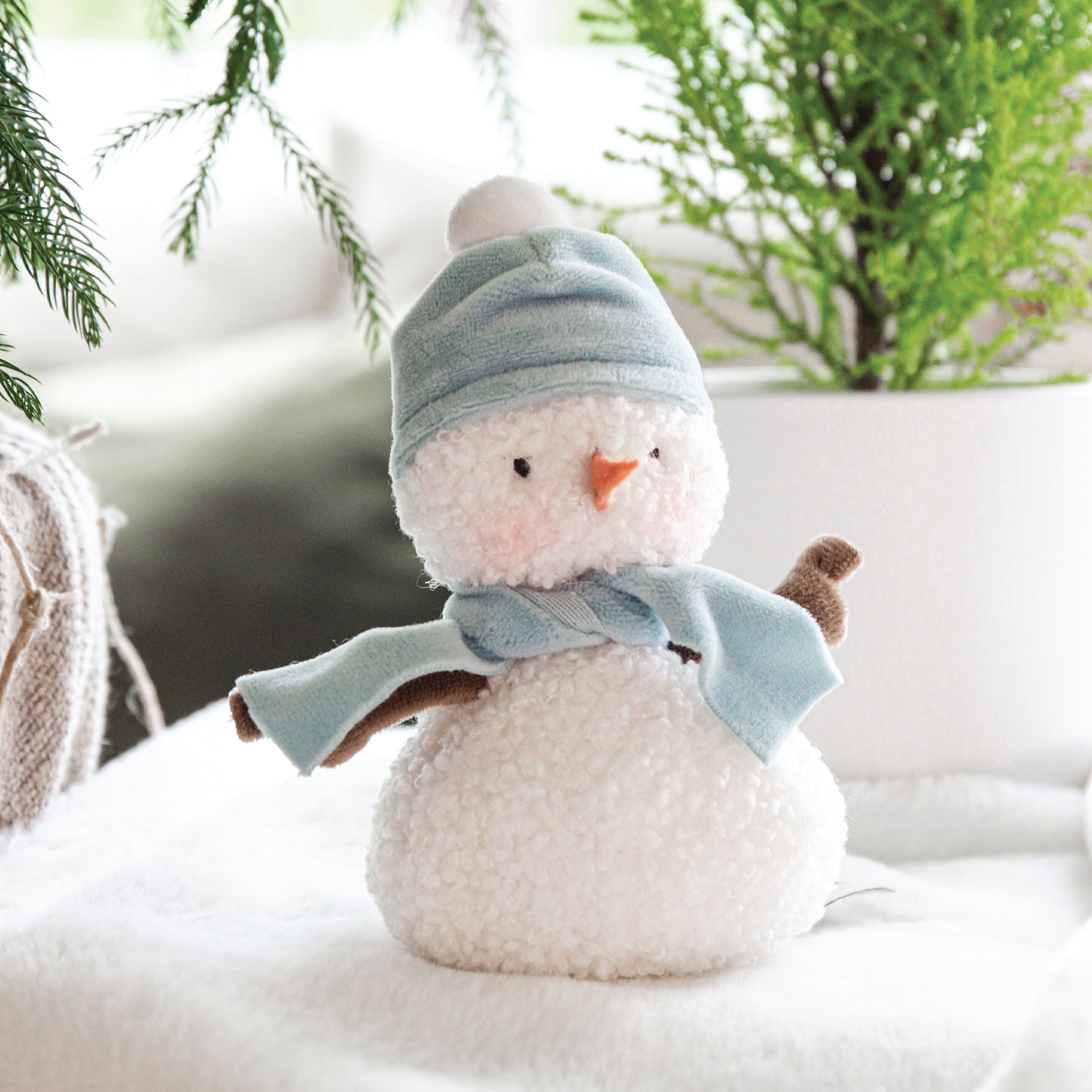 Chilly the Snowman Roly Poly Toy - Winter Themed Tumbler Doll for Kids | Perfect for Christmas Decorations & Holiday Gift Giving
