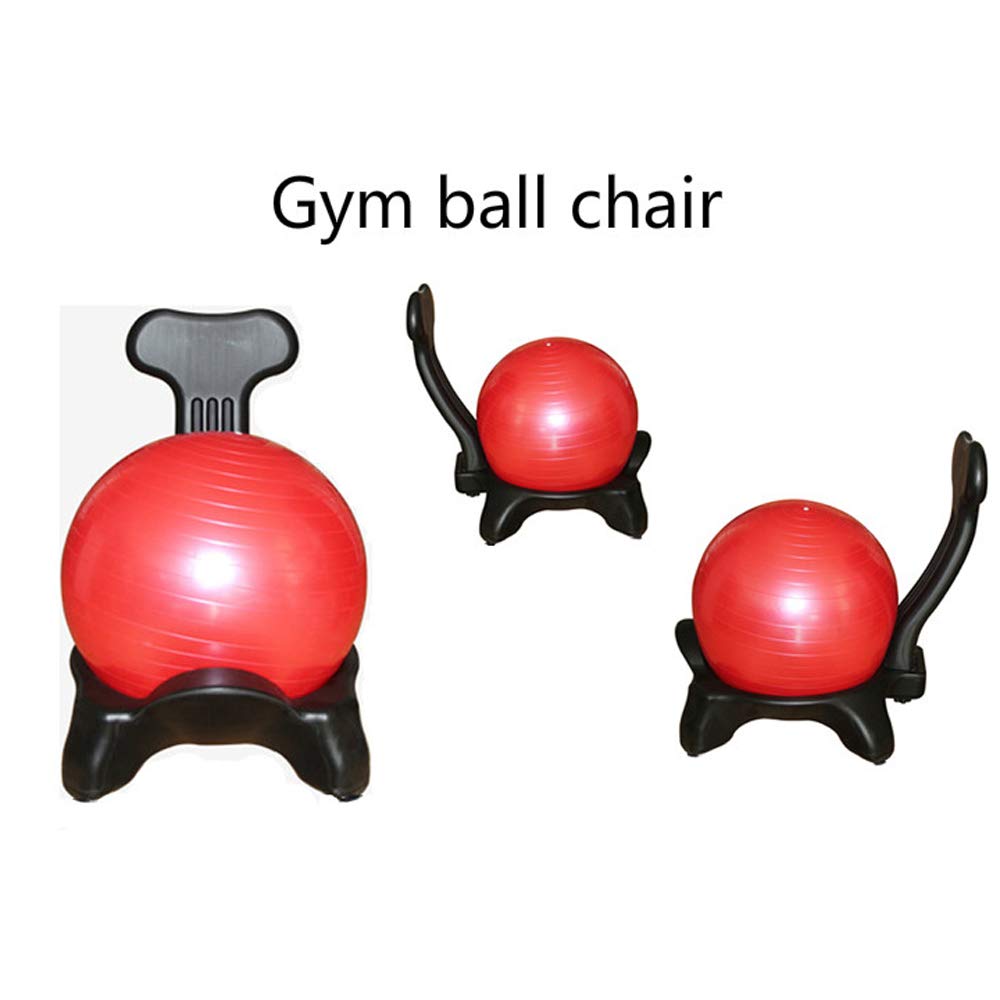 **YUEWO Yoga Ball Chair – Premium Ergonomic Stability Ball for Home Office & Fitness – Exercise & Balance Ball with Air Pump – Ideal for Desk Work, Yoga, and Core Workouts**