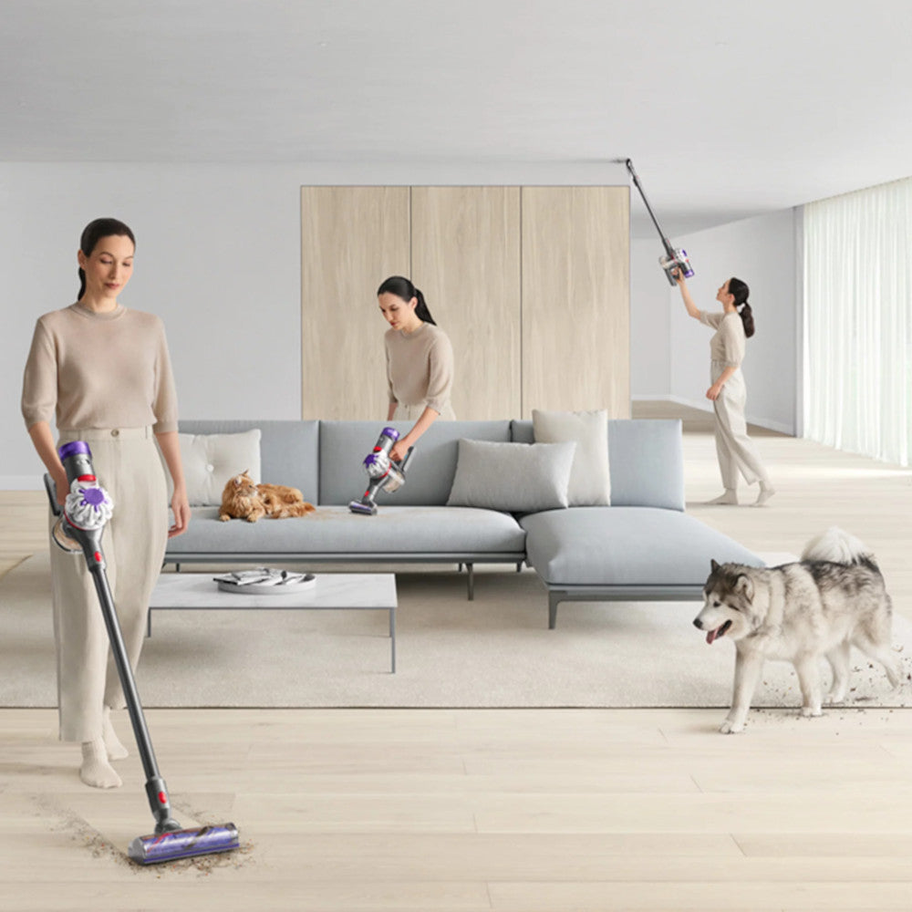 Dyson V8 Next Gen Cordless Vacuum Cleaner - Certified Refurbished with 1 Year Warranty | Lightweight Stick Vacuum for Pet Hair, Hard Floors & Carpets | Perfect for Home Cleaning & Quick Pickups