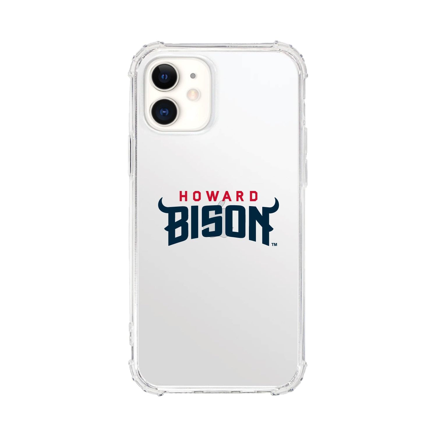 OTM Essentials Durable Phone Case for iPhone 11 Pro - Shockproof Protective Cover with Tough Edge in Classic White | Perfect for Howard University Students & Everyday Use