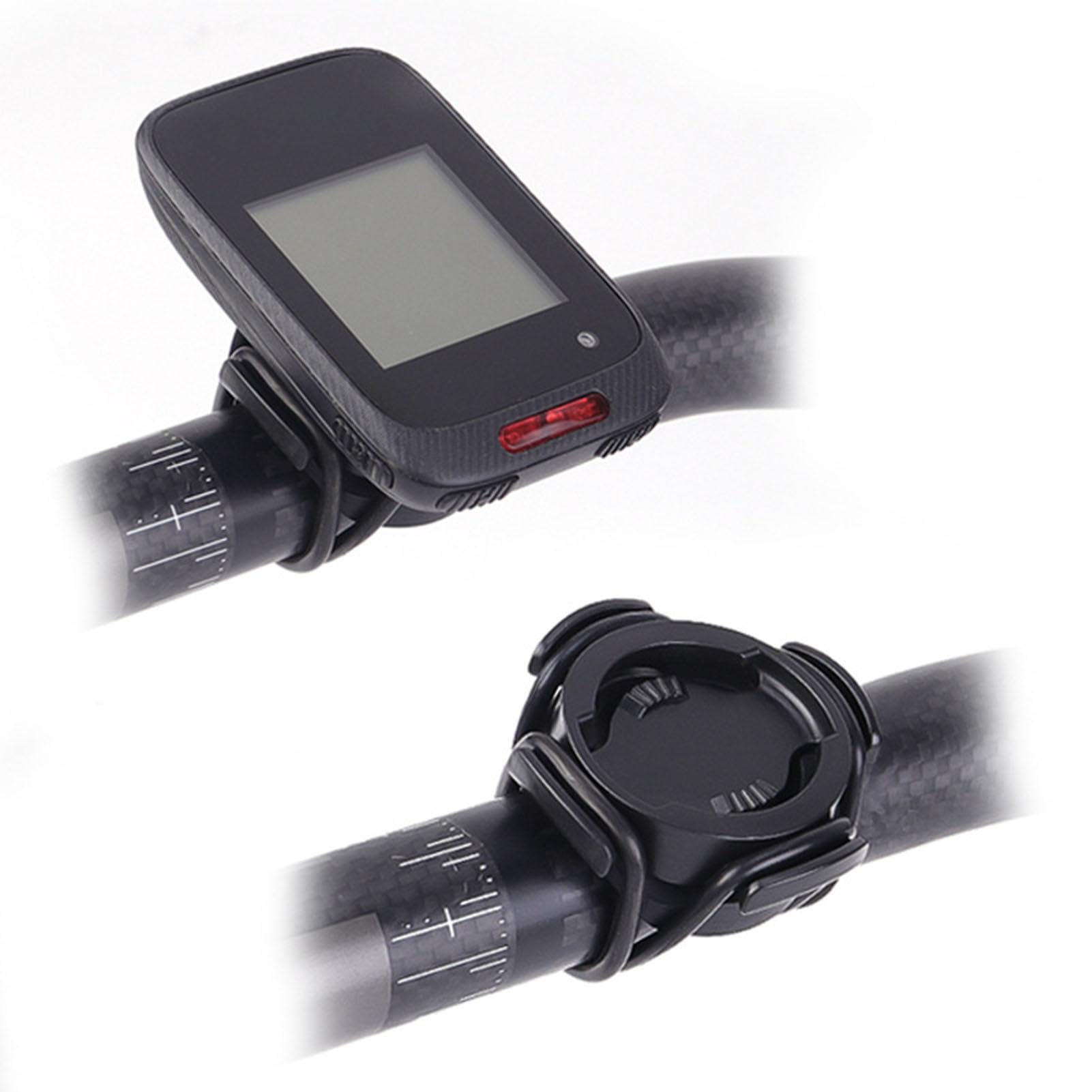 Out Front Bike Computer Mount - Weatherproof & Stable GPS Holder for Cycling | Durable Handlebar Bracket with Secure Strap | Fits Most Bicycles | Perfect for Road Biking, Mountain Trails & Outdoor Adventures