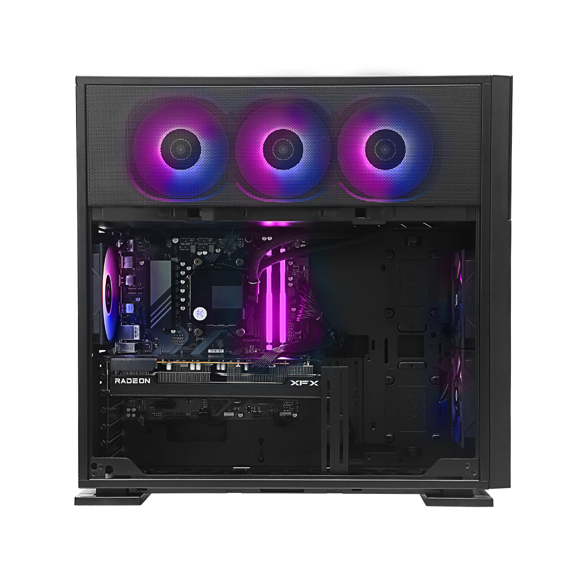 Agility RX 7600 Ryzen 5 7600 Gaming Desktop Computer - High Performance AMD Radeon RX 7600 & Ryzen 5 Processor for 1080p/1440p Gaming, Streaming & Content Creation
