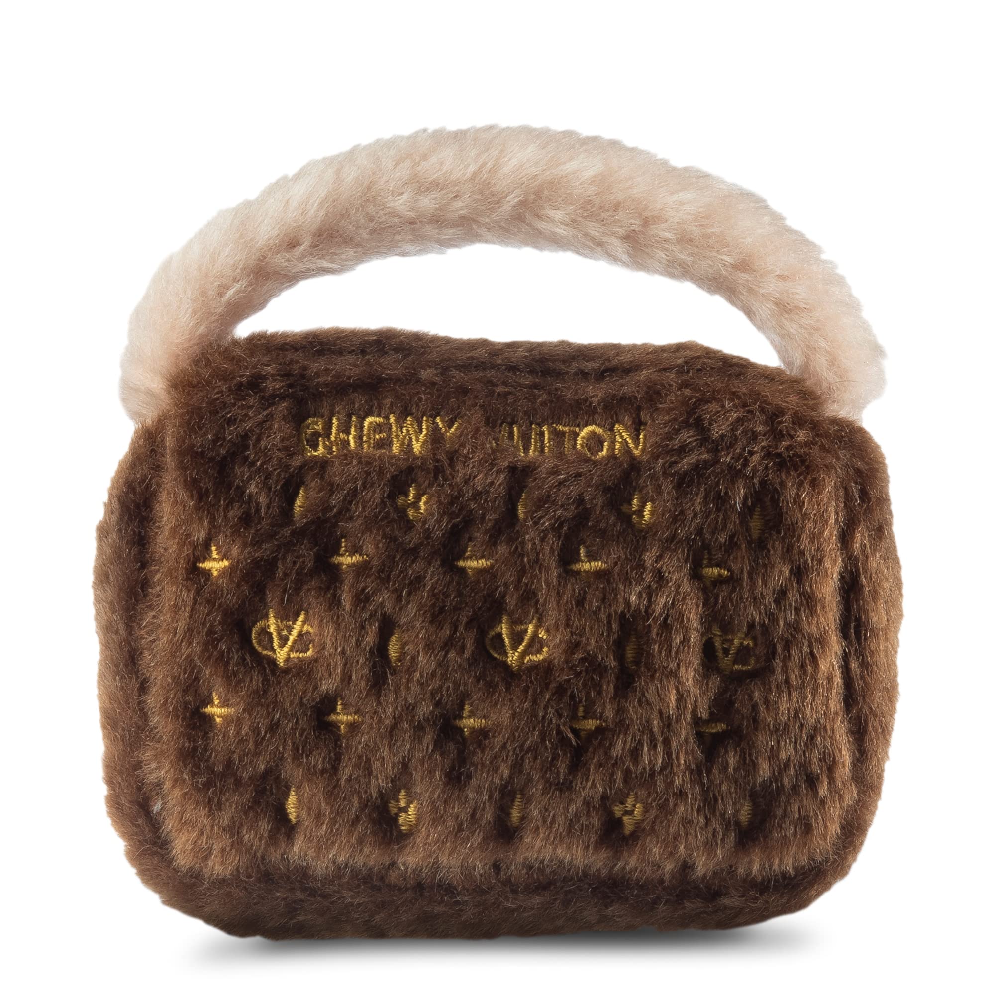 Dog Diggin Designs Runway Pup Collection - Fashionable Squeaky Plush Dog Toys | Haute Couture Handbag Style Chew Toys for Small & Large Dogs | Perfect for Playtime, Training & Fashionable Pet Photos