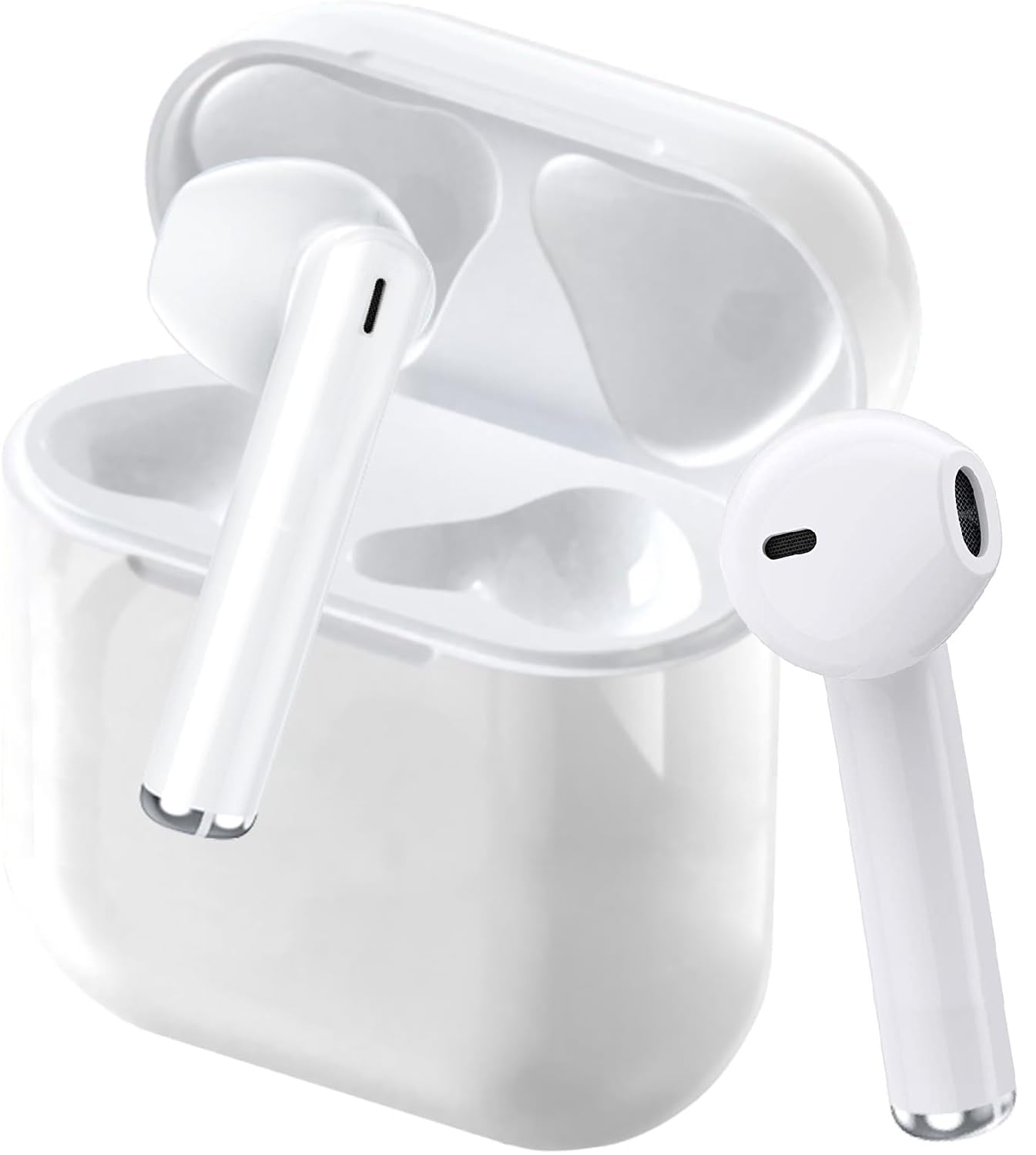 Wireless Bluetooth 5.3 Earbuds with Active Noise Cancelling, IPX7 Waterproof Sport In-Ear Headphones for Running/Gym - Compatible with Android & iOS Devices (Perfect for Workouts, Commuting & Travel)