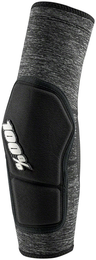 Ridecamp Elbow Guards for Cycling & Sports - Medium Size, Gray/Black - Protective Gear for Mountain Biking, Skateboarding & Outdoor Activities