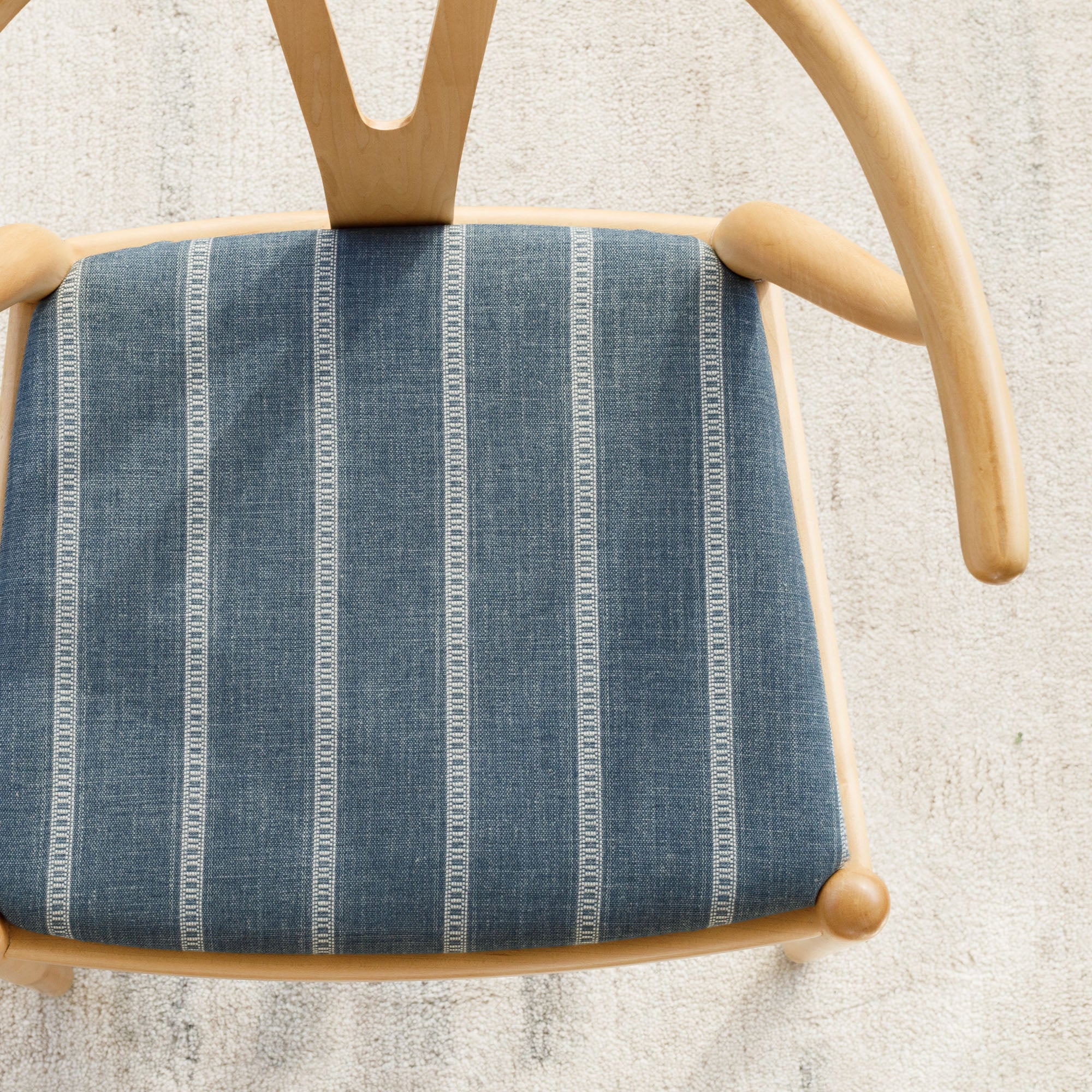 Brunswick Stripe Fabric - Premium Chambray Cotton Material for Clothing & Home Decor | Perfect for Shirts, Dresses, Curtains & DIY Sewing Projects