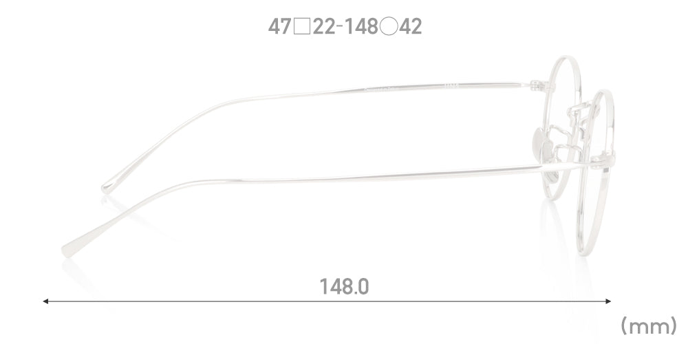 Premium Titanium 221 96 Classic Eyeglass Frames - Lightweight & Durable for Men & Women - Perfect for Reading, Driving & Everyday Use