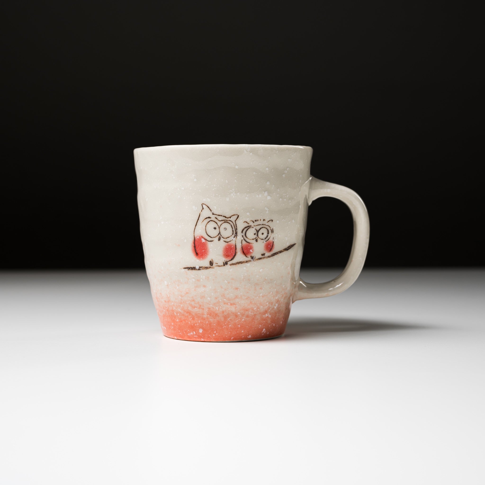Snow Owl Mug Cup - 2 Colors, Ceramic Coffee Cup with Handle, Perfect for Hot Drinks, Tea, or Cocoa - Ideal for Home, Office, or Gift Giving