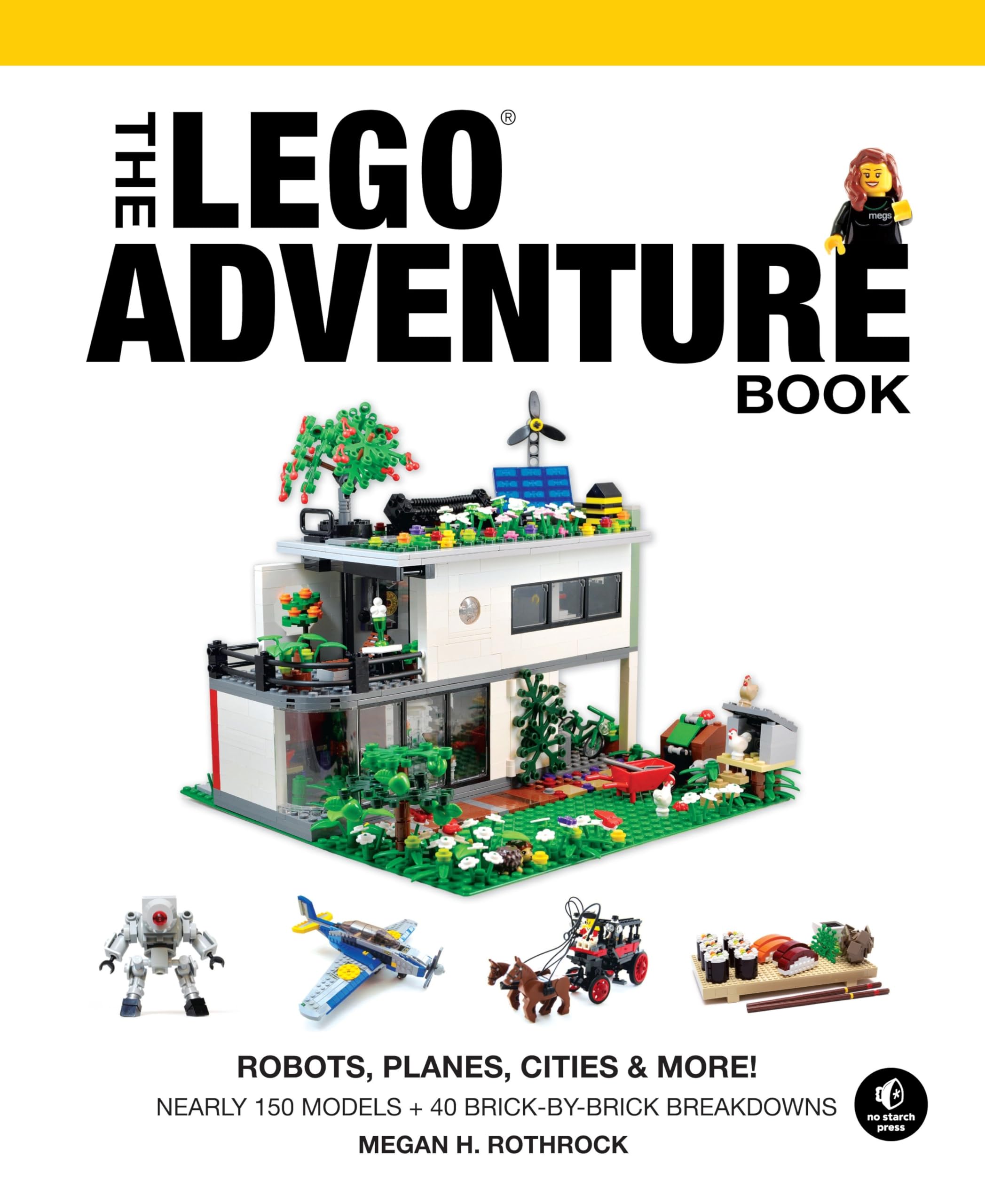 The LEGO Adventure Book Vol. 3: Build Robots, Planes & Cities - Creative Construction Guide for Kids & Adults - Perfect for STEM Learning & Family Bonding Activities