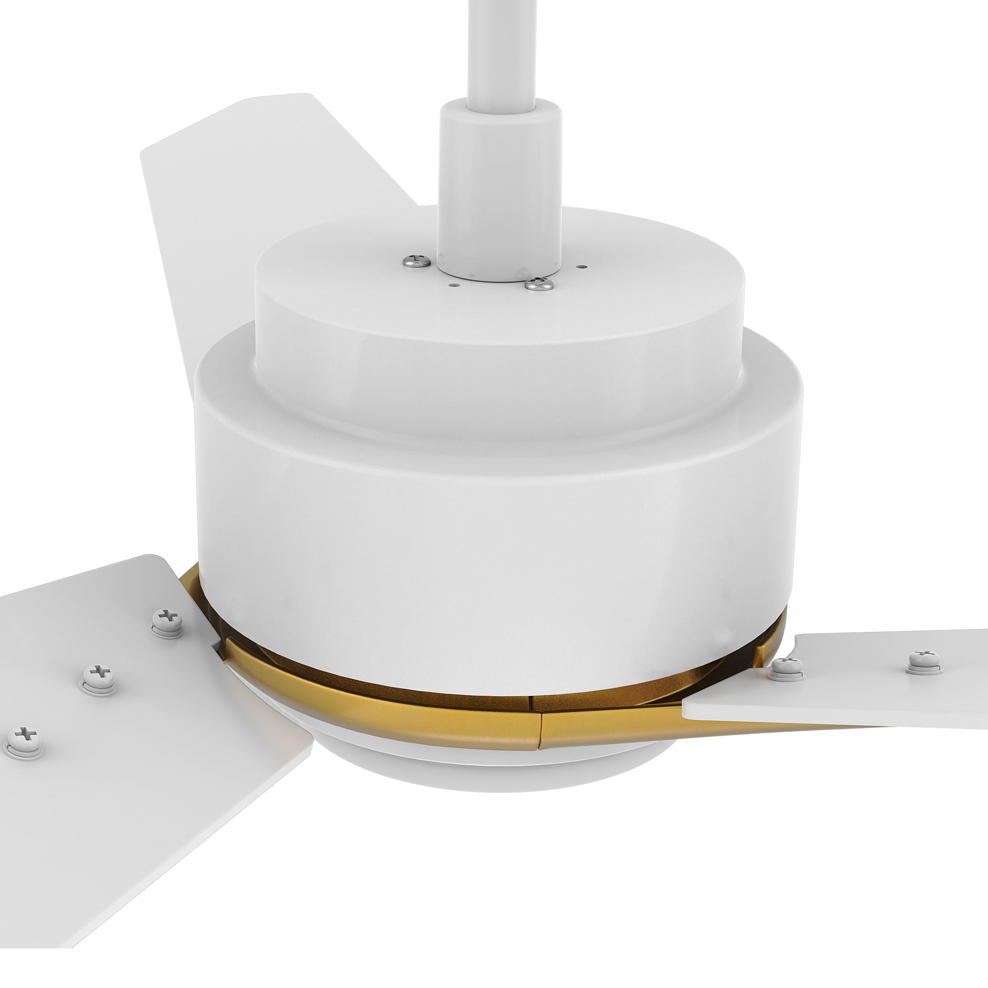 Tilbury 52 Inch Smart Ceiling Fan with LED Light and Remote Control - Indoor/Outdoor Use for Bedroom, Living Room, Patio, and Covered Porch
