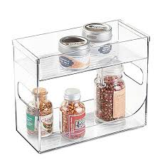 InterDesign Cabinet Binz Shelf - Organize Kitchen & Bathroom Storage - Perfect for Pantry, Under Sink, and Closet Organization