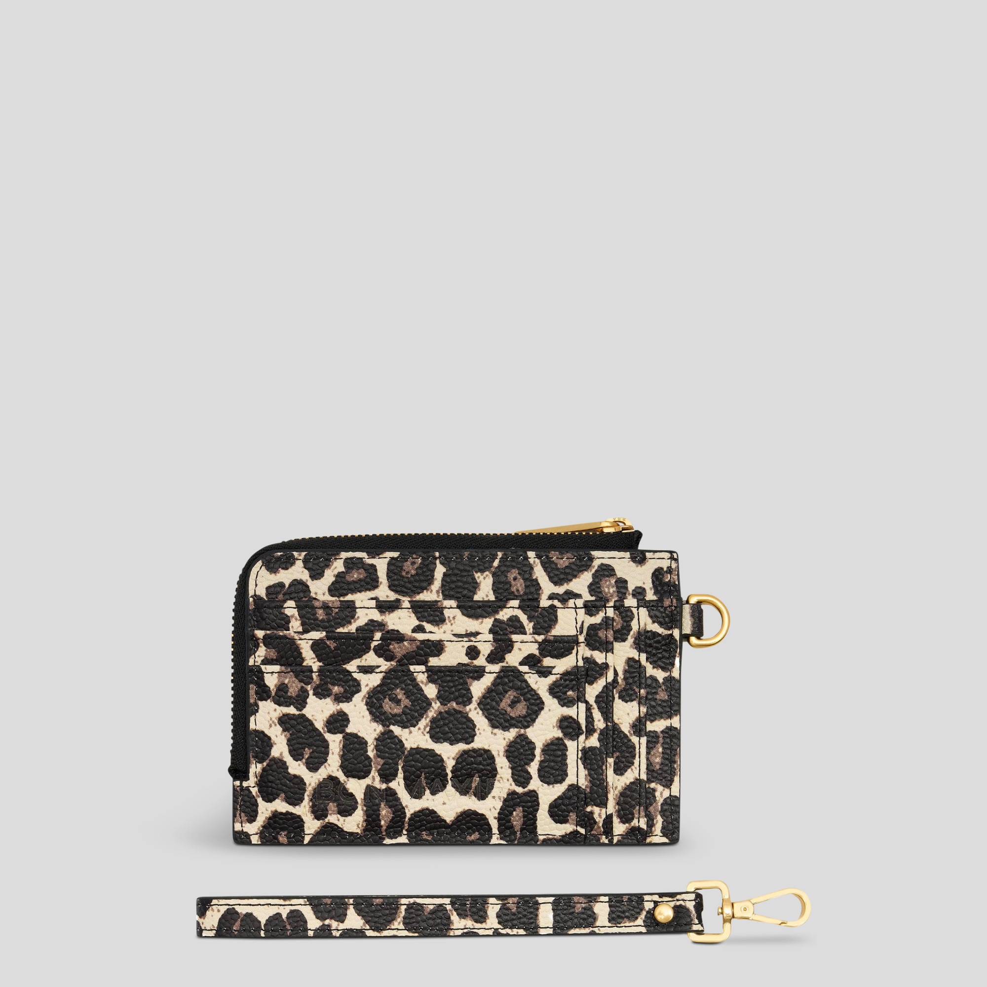 Everyday Leather Mini Wallet - Compact & Stylish Leopard Print Wallet for Women - Perfect for Daily Use, Travel & Gifting