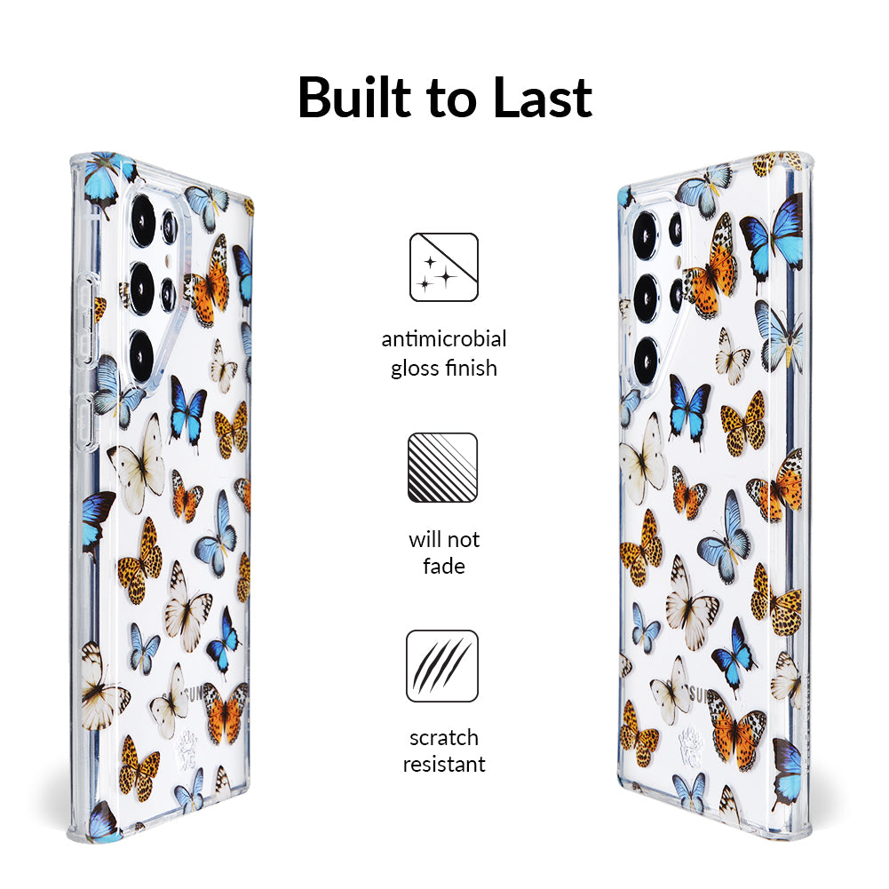 Butterfly Dreams Samsung Phone Case - Stylish Protective Cover for Samsung Galaxy [Model] - Perfect for Everyday Use, Travel & Gifting