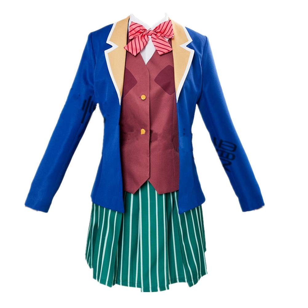 Anime Matsuzaka Satou Cosplay Costume - Japanese School Uniform Outfit for Halloween, Carnival & Christmas Parties | Perfect for Cosplay Events, Anime Conventions & Themed Parties