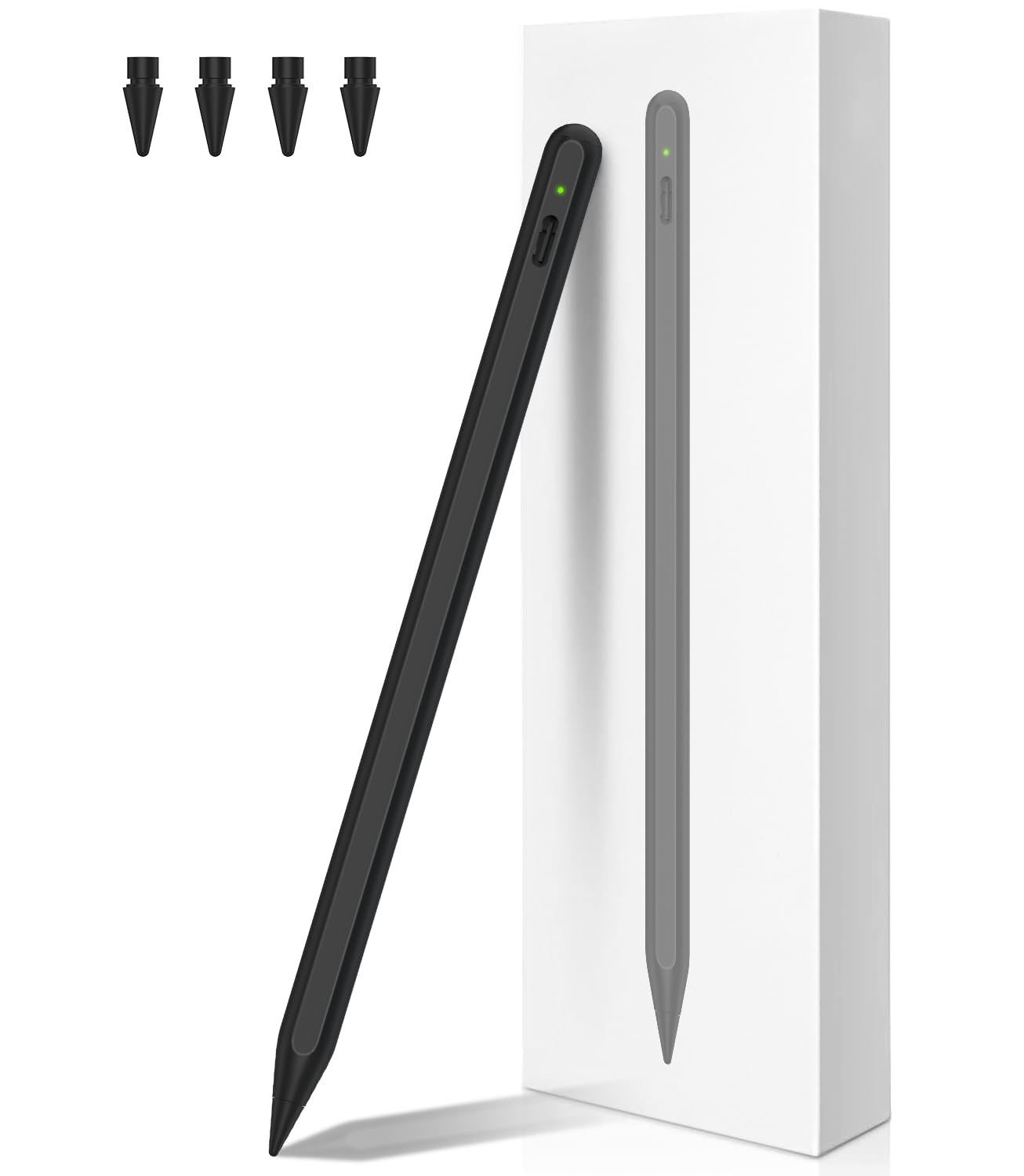 2nd Gen Apple Pencil Alternative - Magnetic Wireless Charging Stylus for iPad with Tilt Sensitivity & Palm Rejection | Compatible with iPad Pro 11