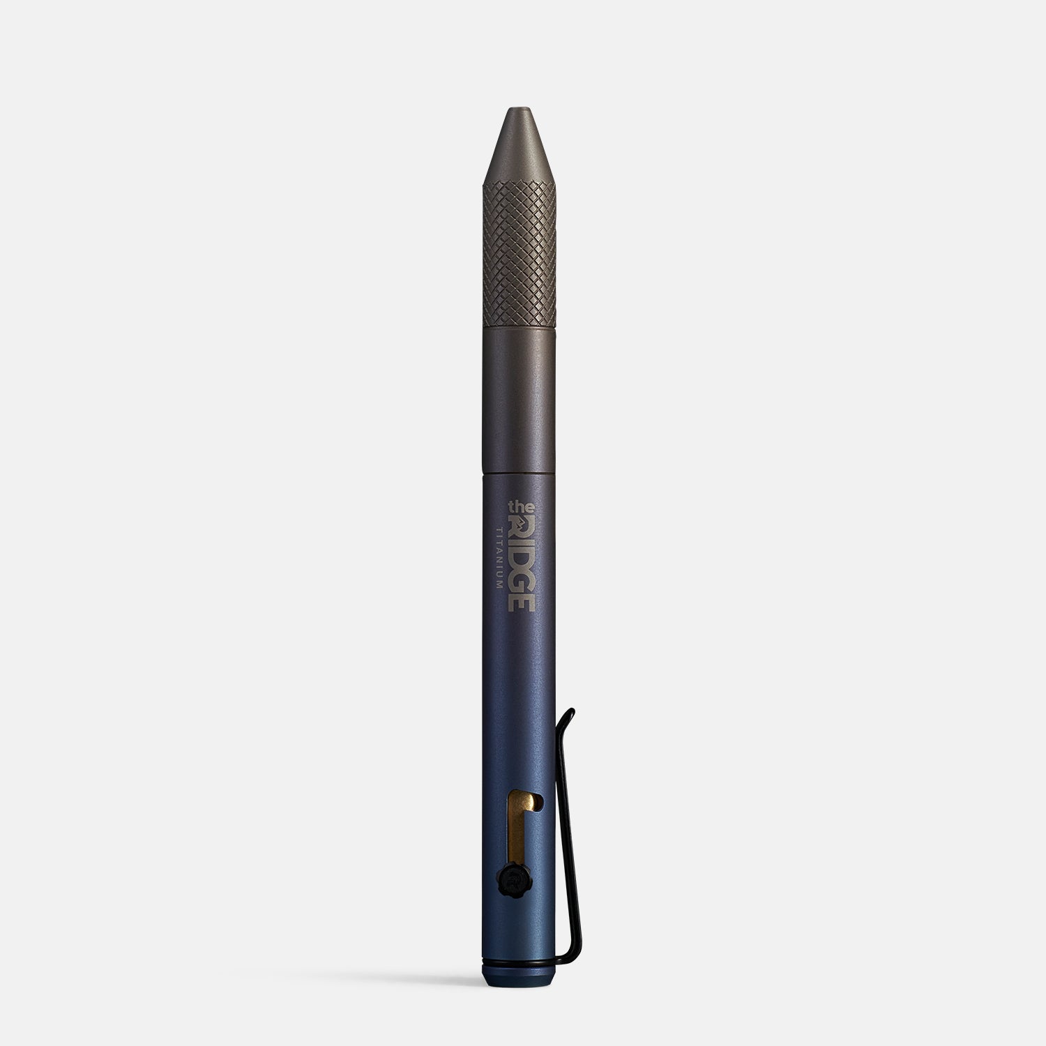 Ridge Bolt Action Pen - Premium Burnt Titanium Tactical Pen for EDC, Writing & Outdoor Adventures