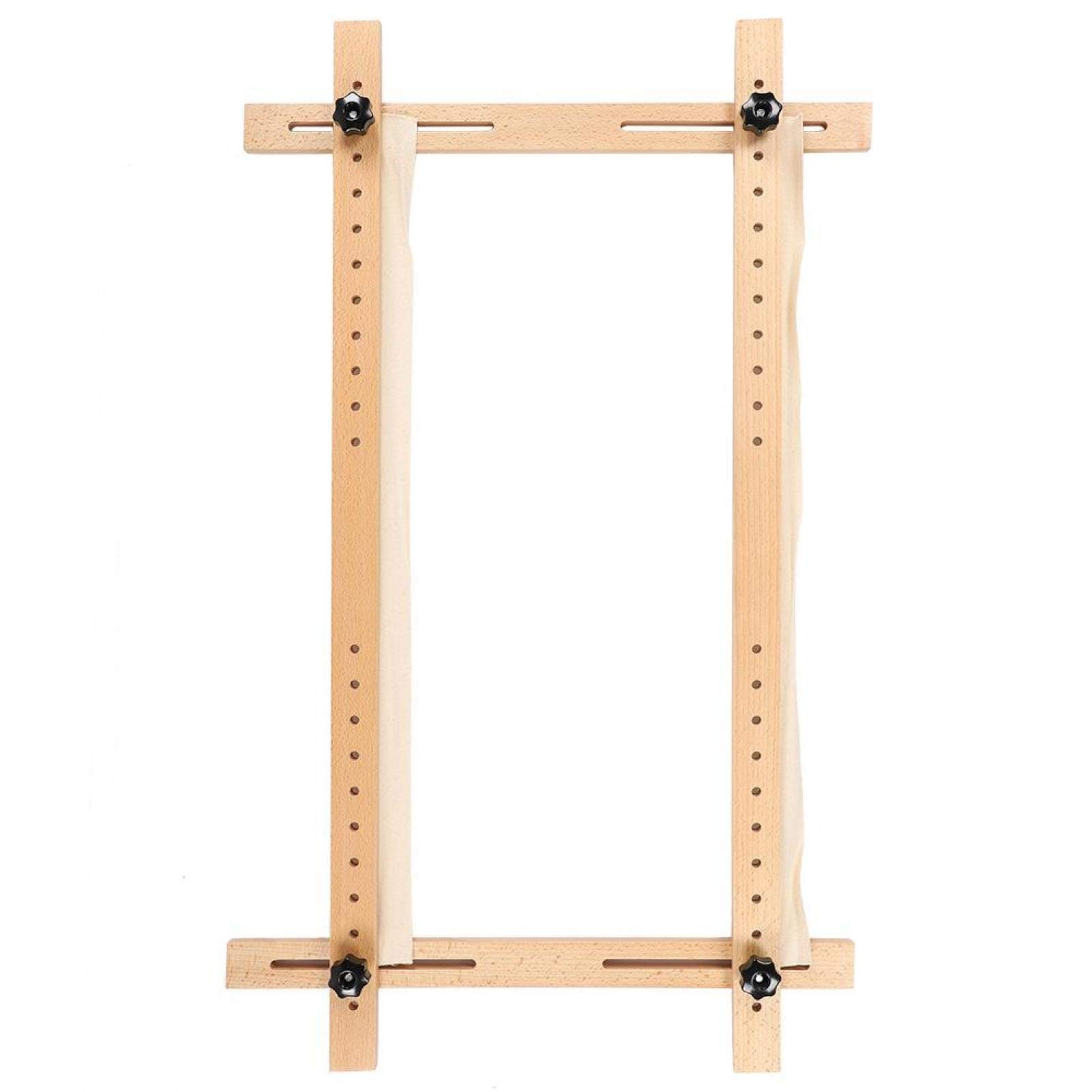 60 x 100cm Wooden Quilting Frame - Adjustable Embroidery Hoop for Cross Stitch & Sewing | Perfect for Handmade Crafts, DIY Projects & Home Decor