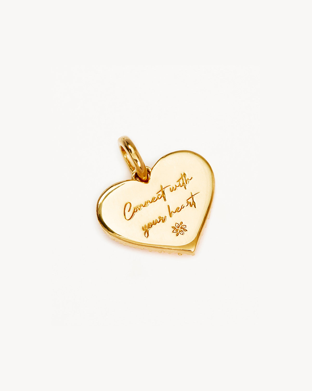 18K Gold Vermeil Heart Link Pendant Necklace - Elegant Jewelry Gift for Women - Perfect for Valentine's Day, Anniversary & Romantic Occasions