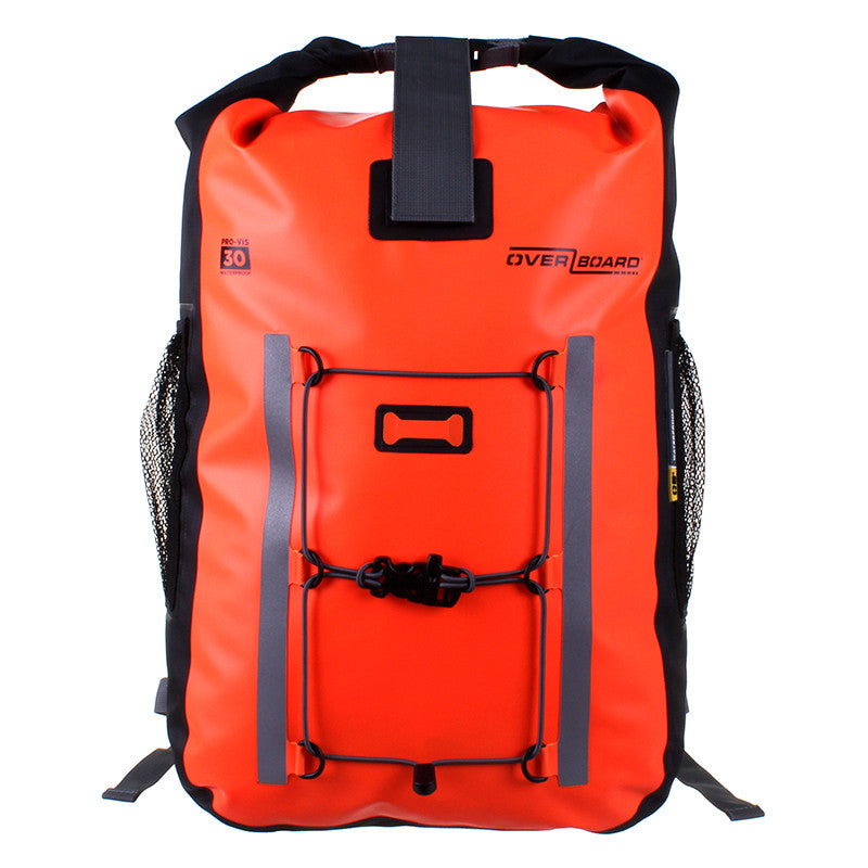 Overboard Pro Vis 30L Waterproof Backpack - Lightweight Dry Bag for Kayaking, Boating, Hiking & Outdoor Adventures