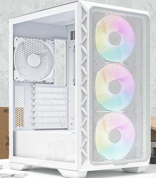 Montech Air 903 MAX E ATX Mid Tower PC Case with 4x140mm Fans - High Airflow Gaming Computer Case for Optimal Cooling & RGB Lighting Setup