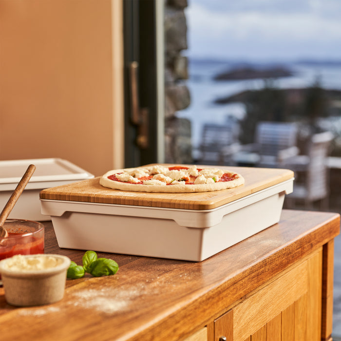 Ooni Pizza Dough Boxes UU P22800 - Premium Dough Proofing Containers for Homemade Pizza, Perfect for Pizza Making Kitchens & Outdoor Cooking