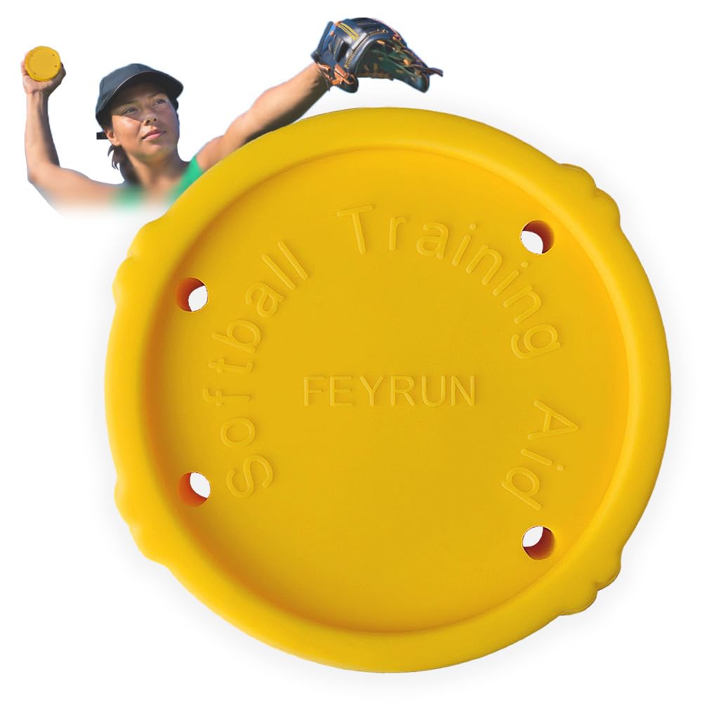 Premium Softball Spinner - Overhand Pitcher Training Aid for College & Pro Players | Official Size & Weight Ball for Perfect Spin Practice | Improve Pitching Skills for Games & Tournaments