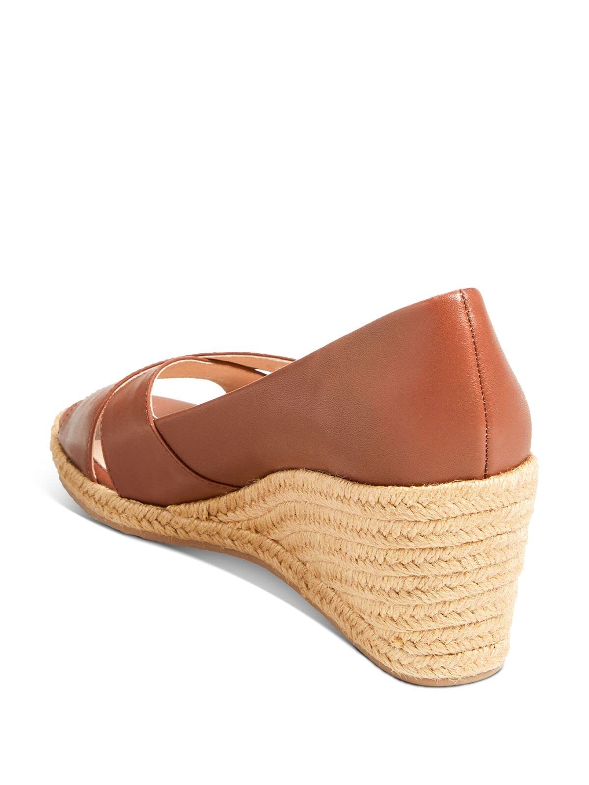 Jack Rogers Palmer Crisscross Wedge Espadrille Sandals for Women - Comfortable Summer Wedge Shoes with Ankle Strap | Perfect for Beach, Vacation, and Casual Outings