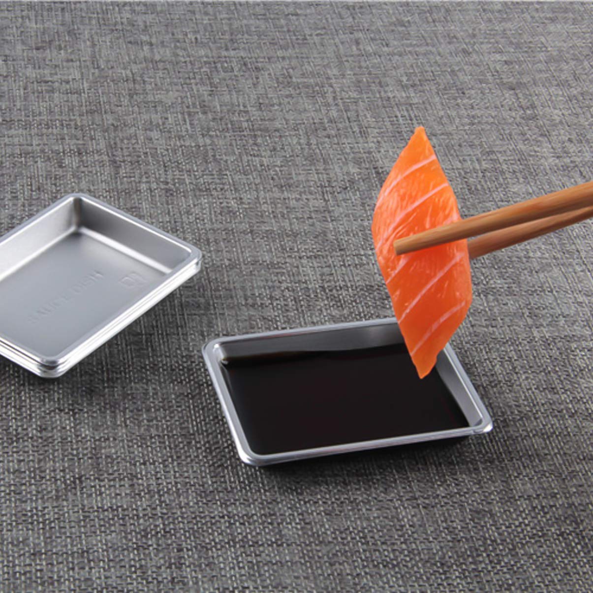 Hemoton 100-Pack Disposable Mini Sauce Bowls - 2.2 x 3 x 0.4 Inch Small Dipping Dishes for Sushi, Appetizers, Condiments & Seasonings - Perfect for Parties, Restaurants & Home Use