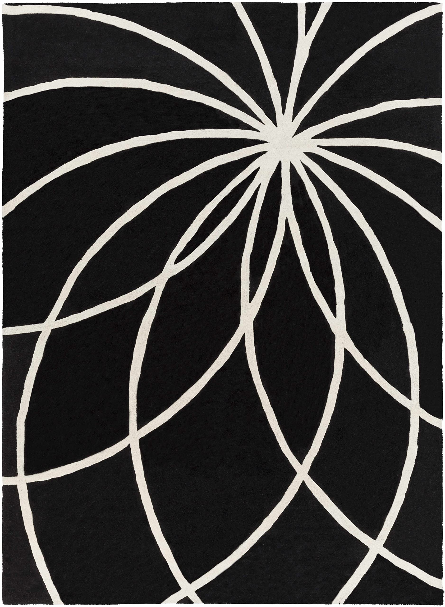 Hauteloom Harlem Wool Round Area Rug 9'9