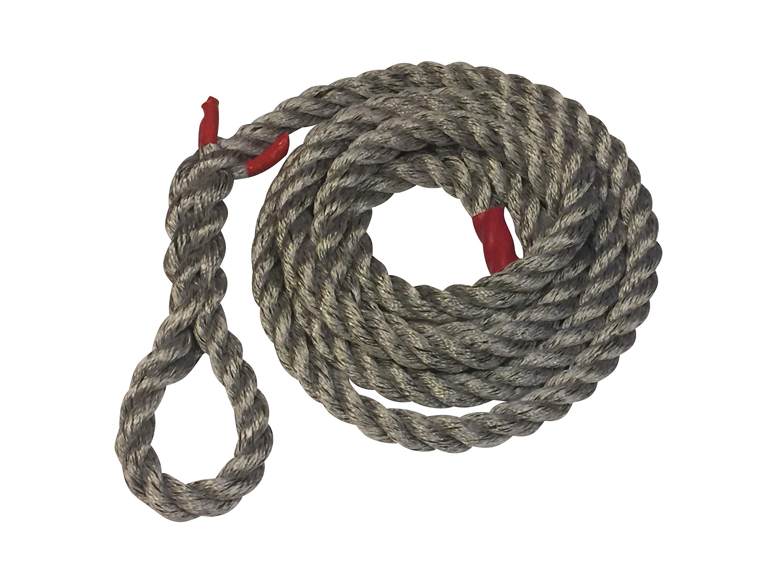 Durable Poly Dacron Gym Climbing Rope - Heavy Duty Fitness & Training Rope for CrossFit, Strength Workouts & Indoor/Outdoor Exercise