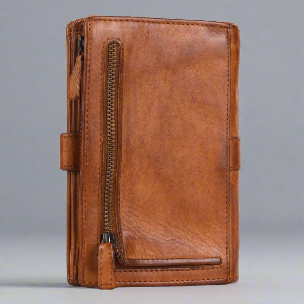 BOL Women's Bifold Organizer Wallet - Slim RFID Blocking Leather Wallet with Multiple Card Slots & ID Window - Perfect for Everyday Use, Travel, and Gift Giving