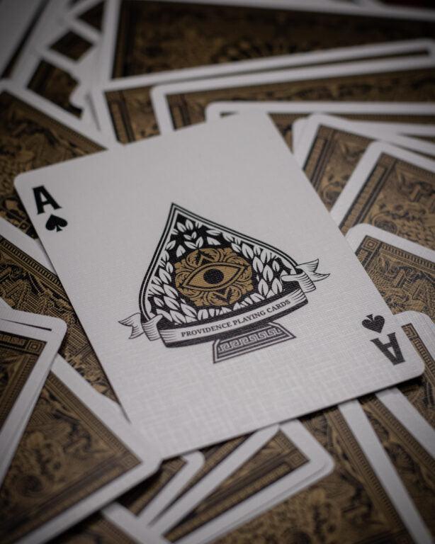 Premium Providence Playing Cards - High-Quality Poker & Card Games Deck for Magic Tricks, Poker Nights & Family Game Nights
