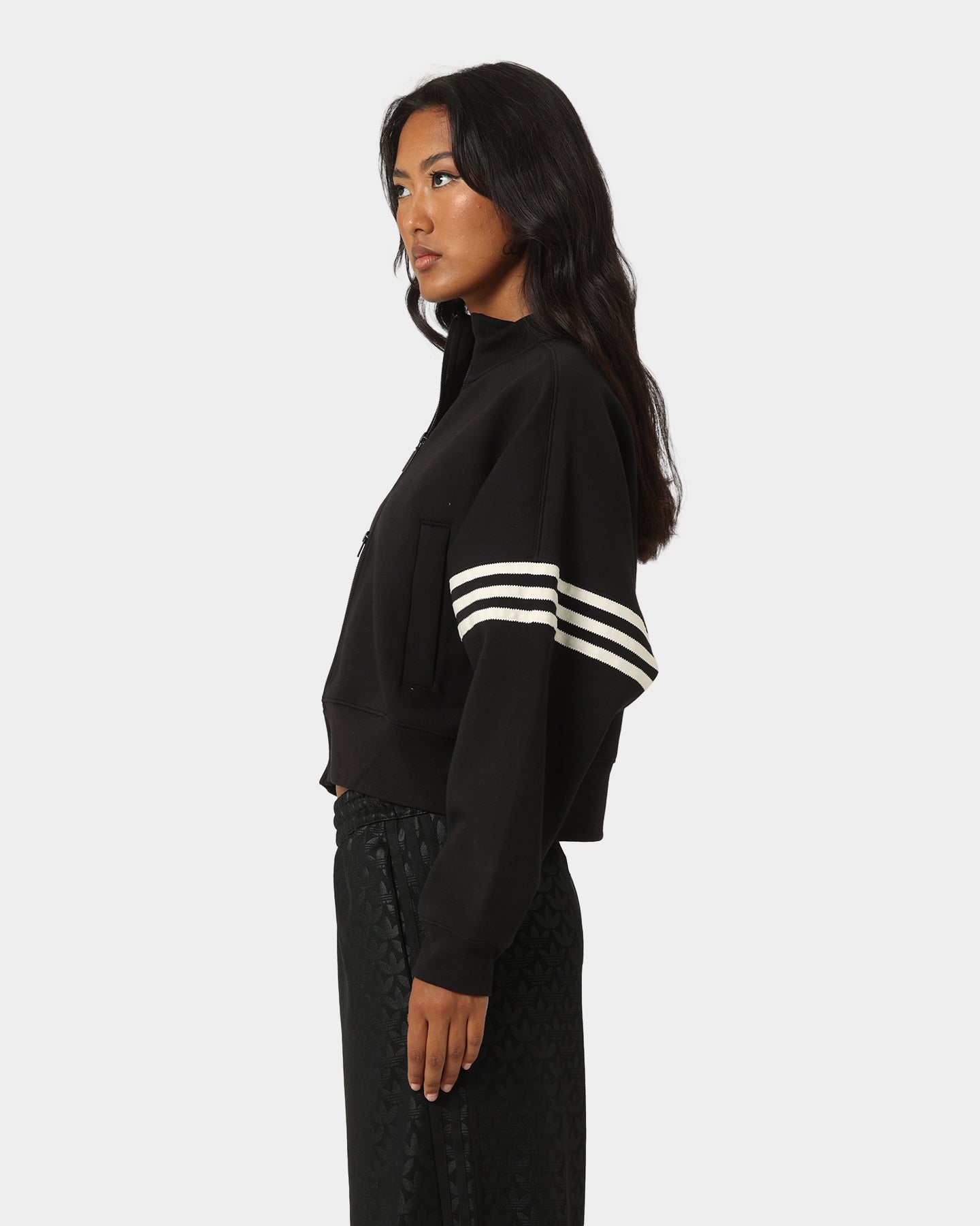 Adidas Women's Running Track Jacket - Lightweight Hooded Workout Top for Jogging & Gym - Black Athletic Windbreaker for Outdoor Sports & Casual Wear