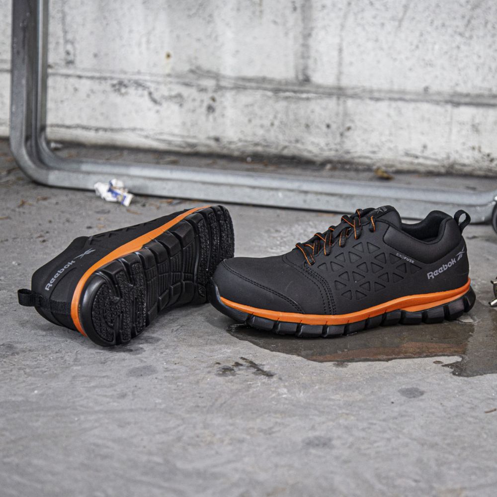 Reebok Sublite Lightweight Composite Toe Work Safety Shoes for Men & Women - CSA Certified (IB4050) - Ideal for Construction, Warehouse & Industrial Work Environments