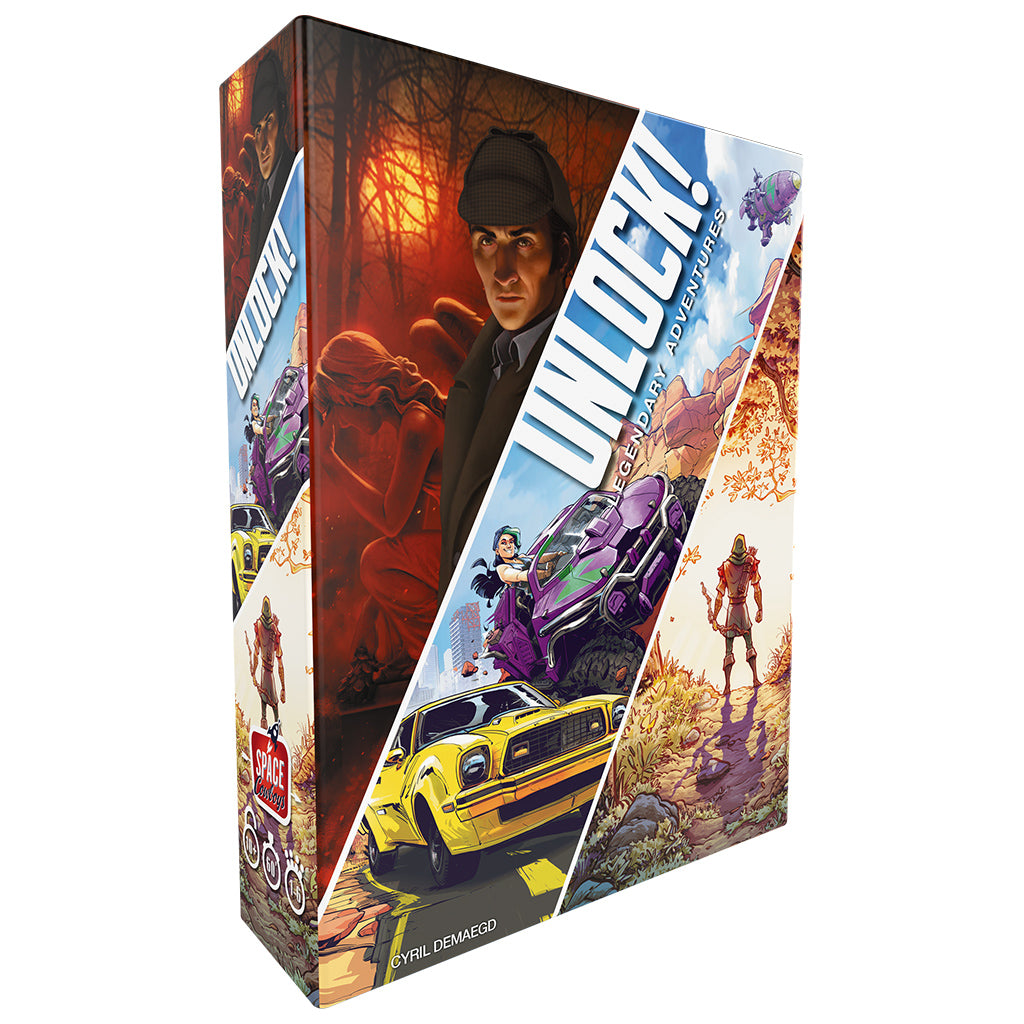UNLOCK! Legendary Adventures - Escape Room Board Game for Family & Friends | Perfect for Game Nights & Team Building Activities