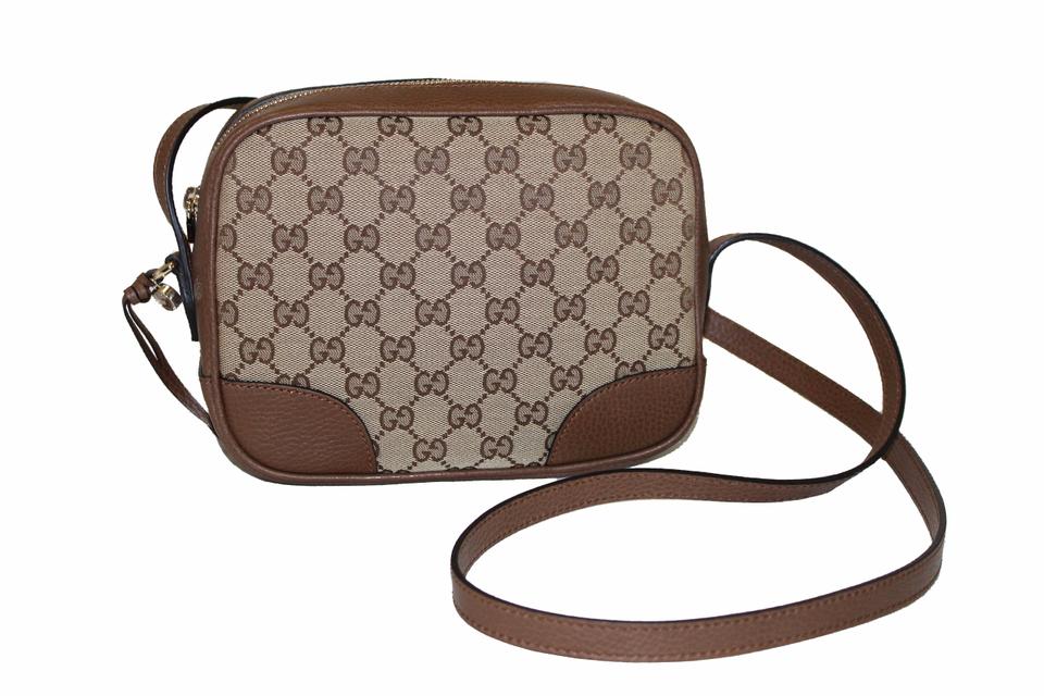 Authentic Gucci Bree Disco Brown GG Canvas Crossbody Bag for Women | Luxury Shoulder Purse for Everyday Use, Travel & Date Night