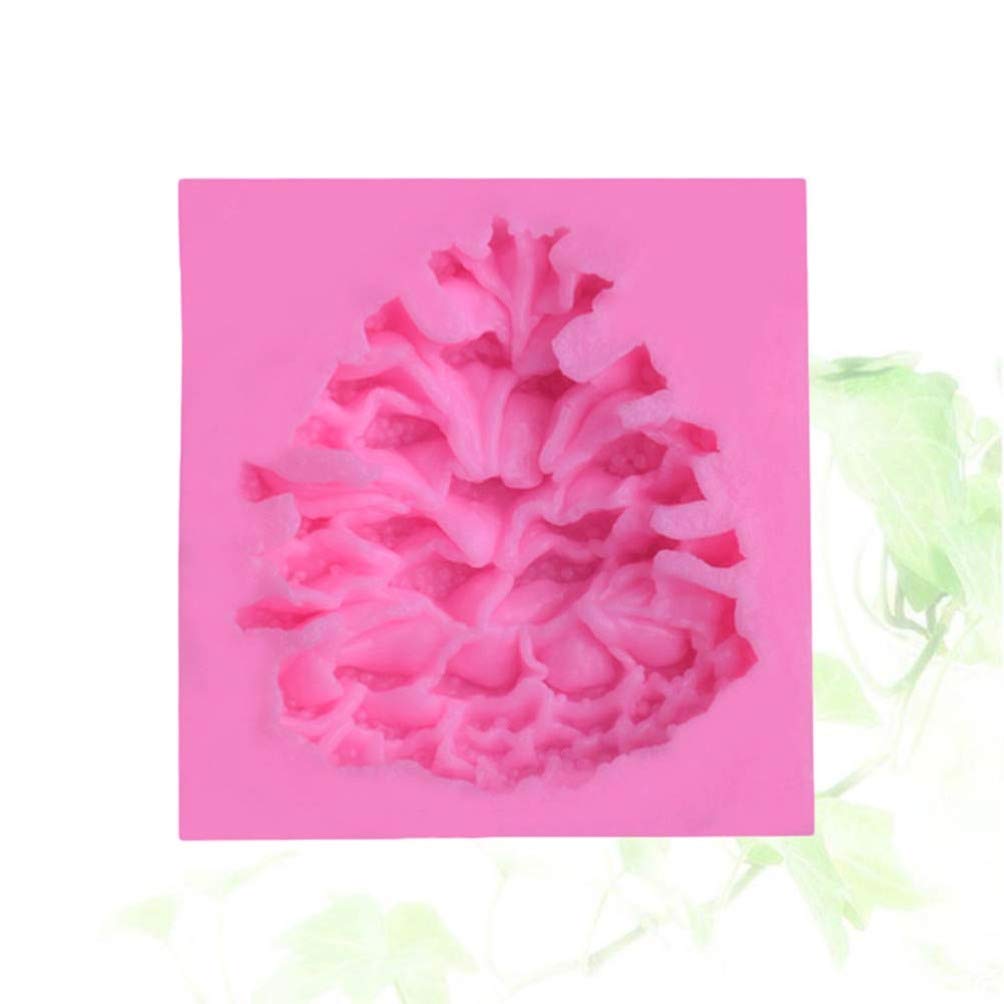 3D Christmas Silicone Candy Molds Set - Pine Cone Fondant & Gelatin Molds for Holiday Baking, DIY Desserts, Cupcake Decorations - Perfect for Christmas Party Treats, Cookie Making, and Festive Dessert Displays