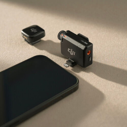DJI Mic Mini Mobile Phone Adapter for iPhone (Lightning Connector) - Perfect for Vlogging, Live Streaming & Content Creation