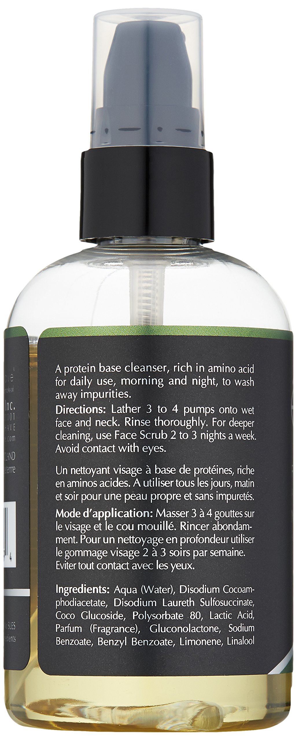 êShave Premium Facial Cleanser for Men - 4 oz Gentle Exfoliating Face Wash - Perfect for Daily Skincare & Post-Shave Routine