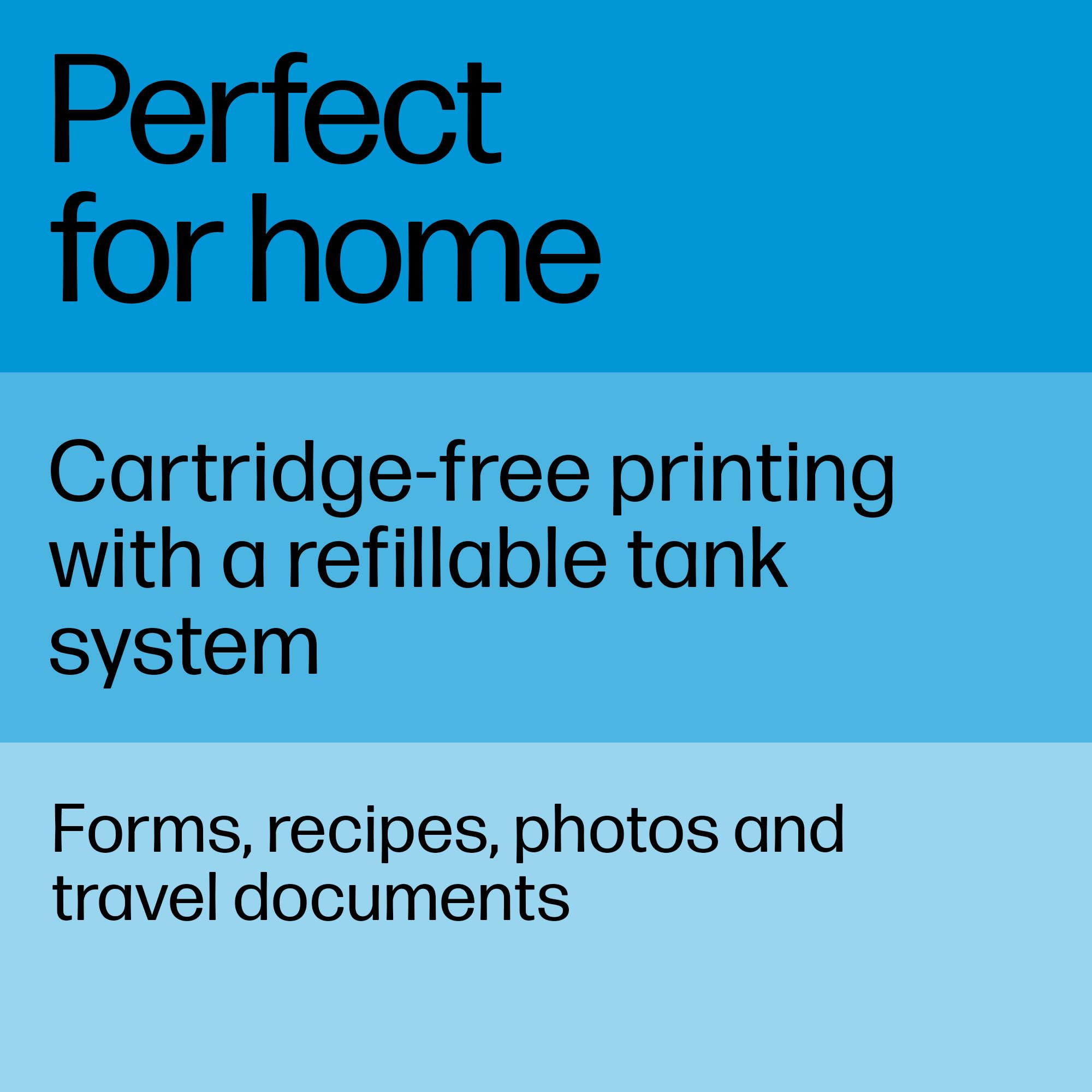 HP Smart Tank 5103 Wireless All-in-One Ink Tank Printer with 2 Years of Ink Supply & 100 Photo Papers - Print, Scan, Copy for Home Office | Refillable Ink System (5D1B2A) | Perfect for Remote Work, School Projects & Family Photo Printing