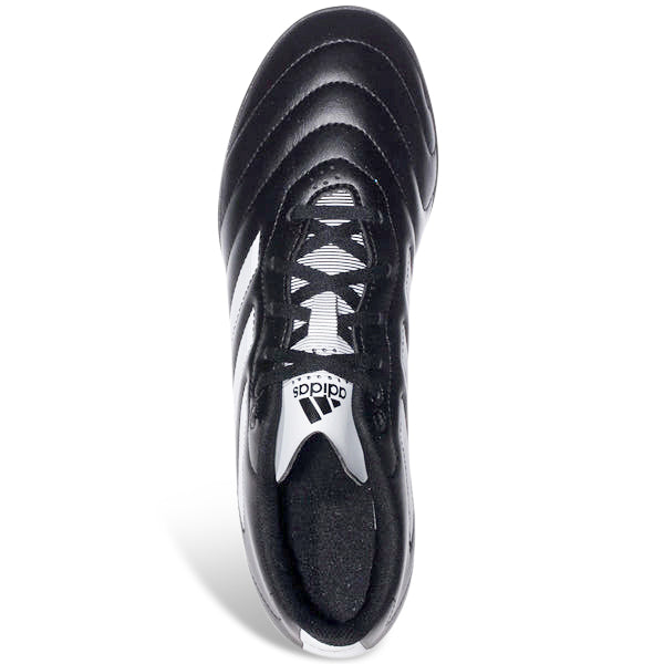 Adidas Goletto VIII TF Artificial Turf Soccer Cleats for Men - Black/White - Lightweight & Durable for Indoor/Outdoor Football Training & Matches