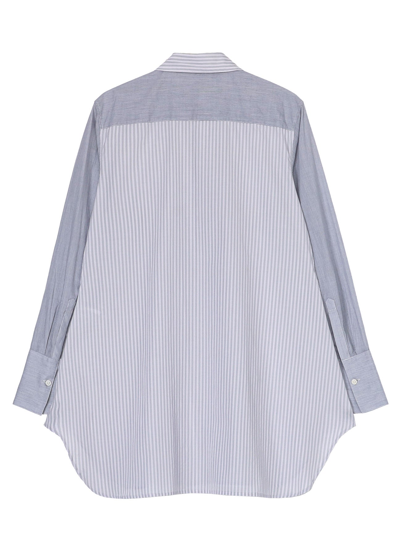 Premium Cotton Stripe Dress Shirt with Double Cuffs & Tie - Formal Office Wear & Business Attire for Men