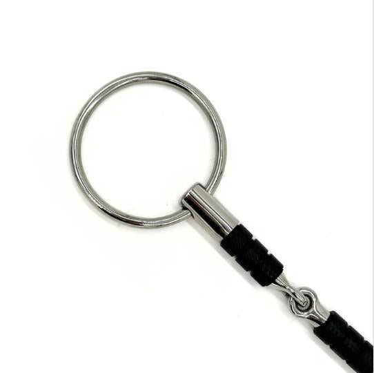 AJR TeffleX Roller Loose Ring Bit - Comfortable Horse Training Bit for Dressage & Jumping - Perfect for Equestrian Riding & Training Sessions