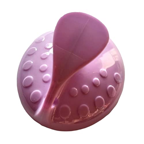 Rose Red Crystal Hair Eraser Epilator for Women & Men - Painless Physical Hair Removal Tool, Glass Epilator for Smooth Skin - Perfect for Legs, Arms, Bikini Line & Facial Hair Removal at Home or Travel