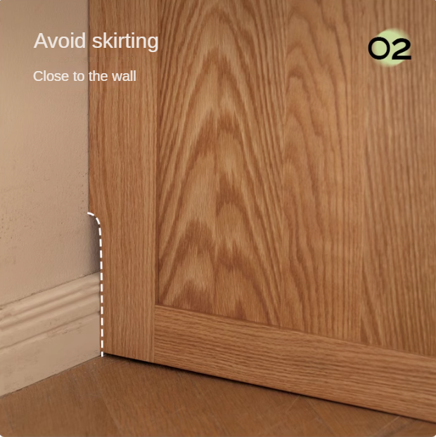 Solid Oak Wood Wardrobe - Premium Quality, Spacious Storage for Bedroom, Closet & Home Organization